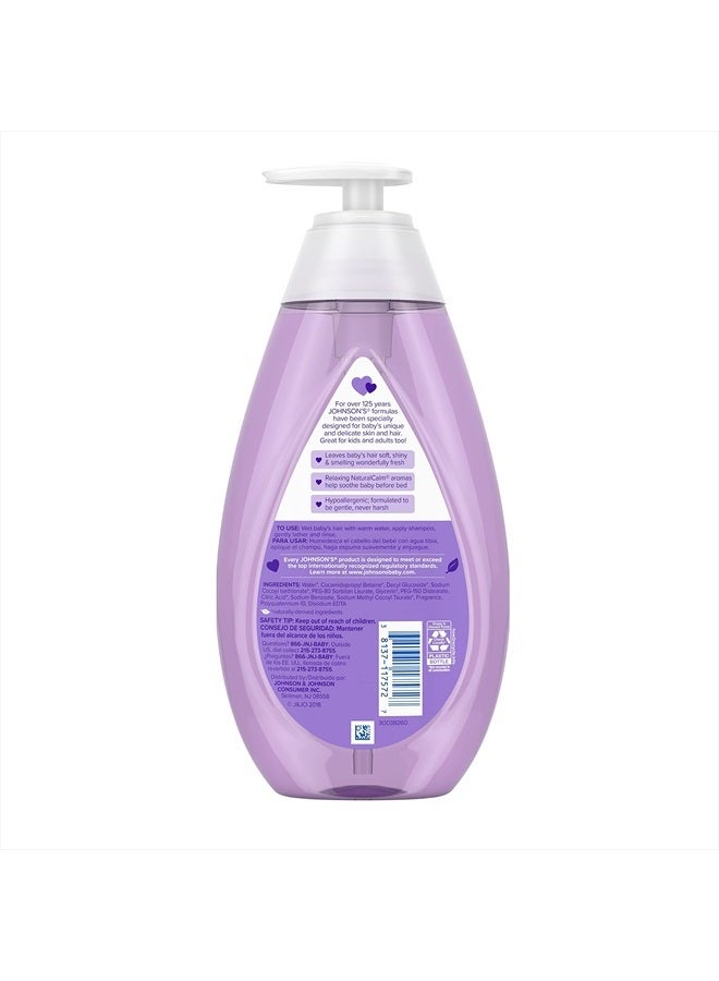 Johnson's Baby Johnson's Calming Baby Shampoo with Soothing NaturalCalm Scent, Hypoallergenic & Tear-Free Baby Hair Shampoo, Free of Parabens, Phthalates, Sulfates & Dyes, 20.3 fl. oz - Image 2