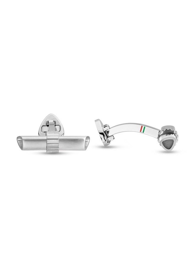 Ducati Corse Collezione T Silver Branded Cufflinks For Men  - Image 2