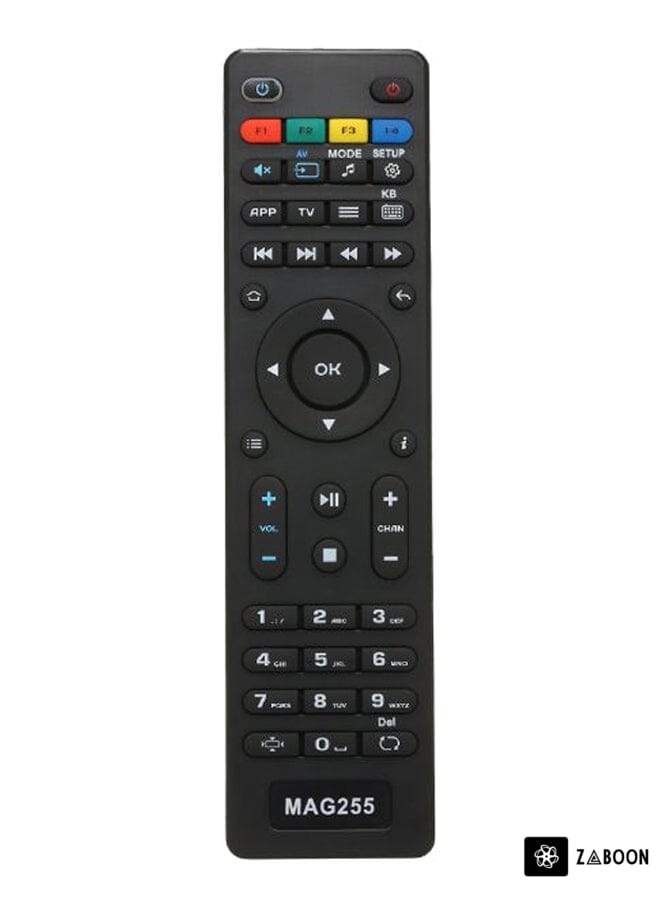 Zaboon TV Box Remote Control Black