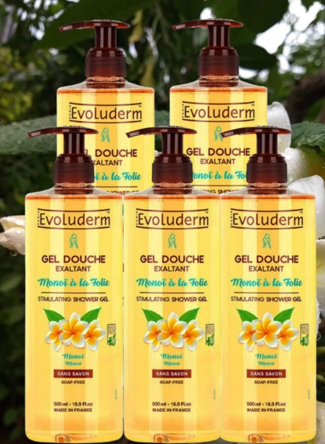 إيفو لوديرم 5 قطع جل الاستحمام إيفولوديرم بلوي دي كوكو ديتوكس 500مل - Image 1