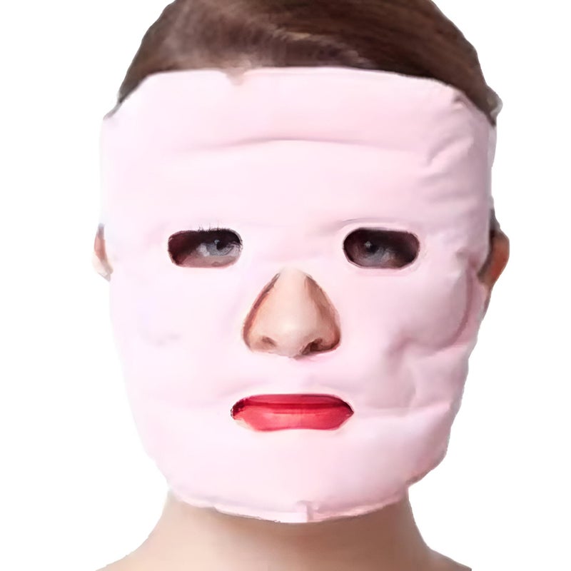 Tourmaline Gel Mask for Face, Magnetic Beauty Gel Mask for Face, Effective for Migraine, Puffy Eyes, Dry Eyes, Headache Relief - Reusable and Eco-Friendly (1 Mask)