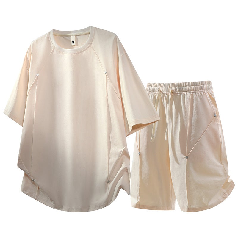 Men's 2026 Summer Short Sleeve Tracksuit Set - Image 1