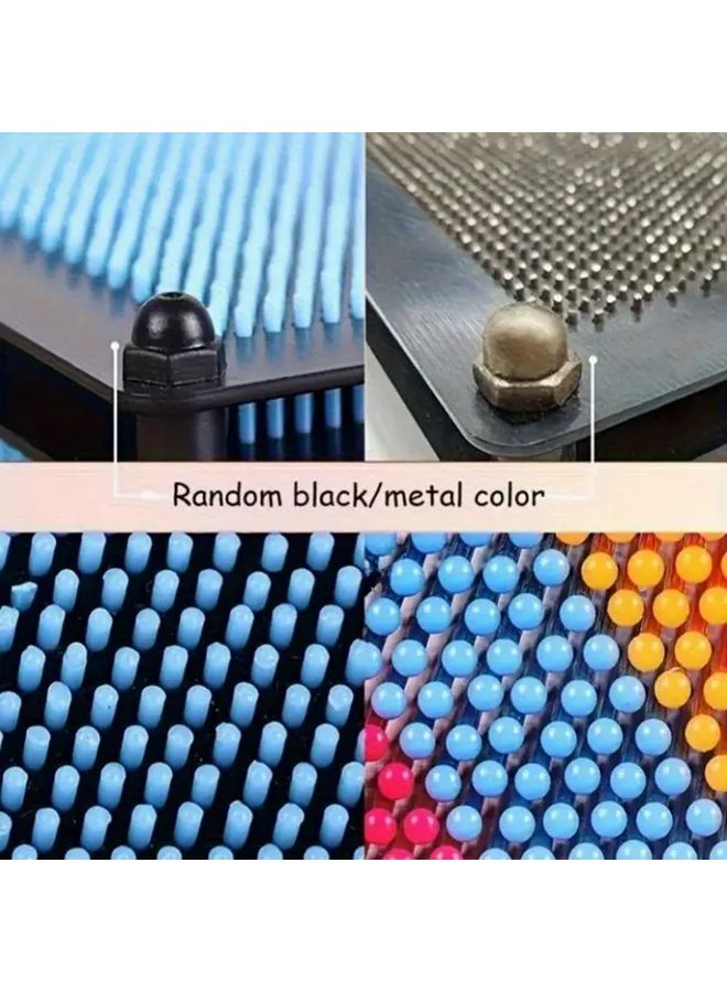 Medium Pink 3D Cloning Board Pin Art Fidget Toy Anti Stress Desk Accessory Gift - Image 3