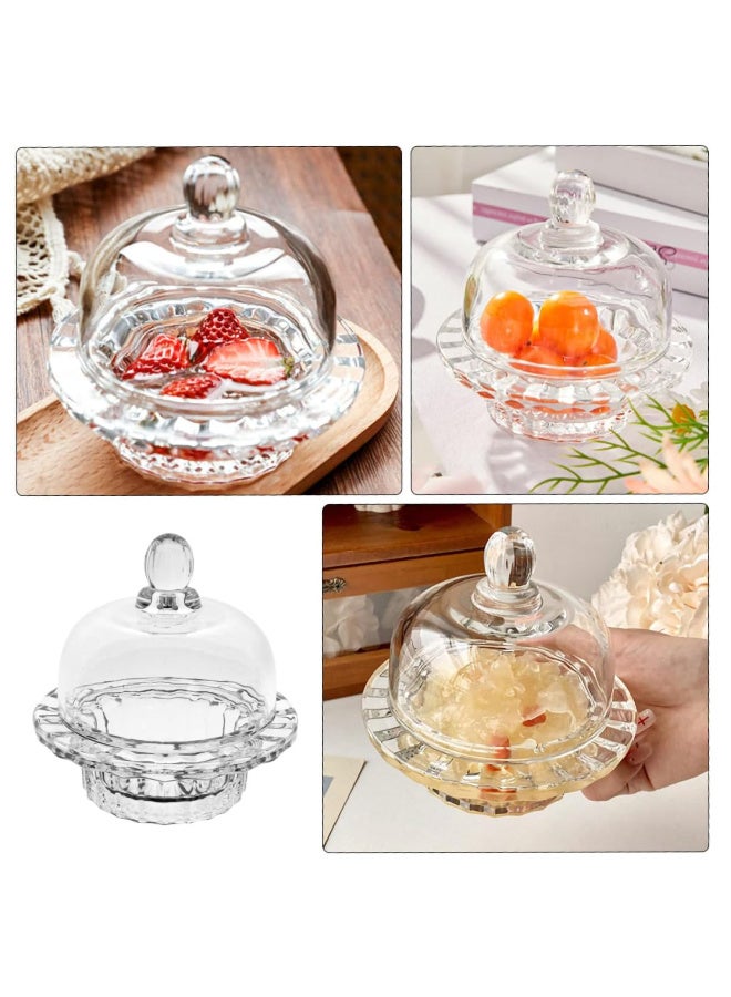 Set of 6 multi-purpose glass dessert and date holders - Image 4