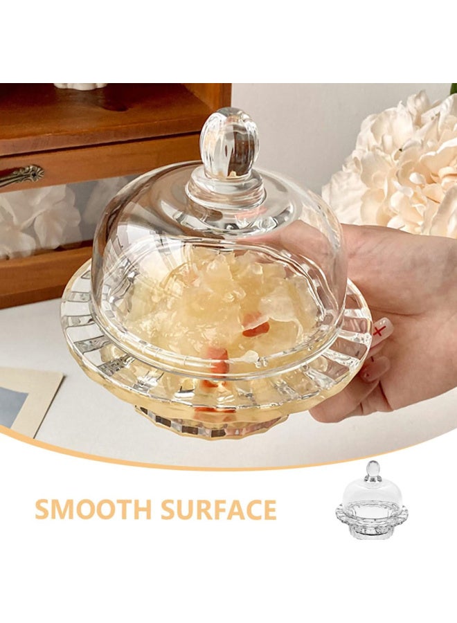 Set of 6 multi-purpose glass dessert and date holders - Image 2