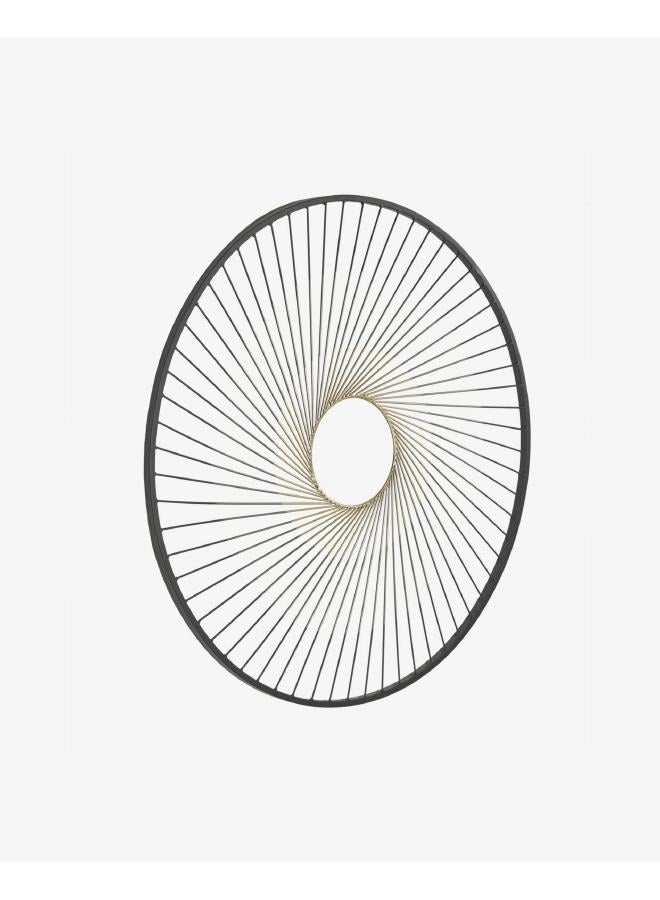 لوفت أنوش، ديكور حائط، عادي، D80X80، دائري، أسود وذهبي AA6483R01 - Image 5