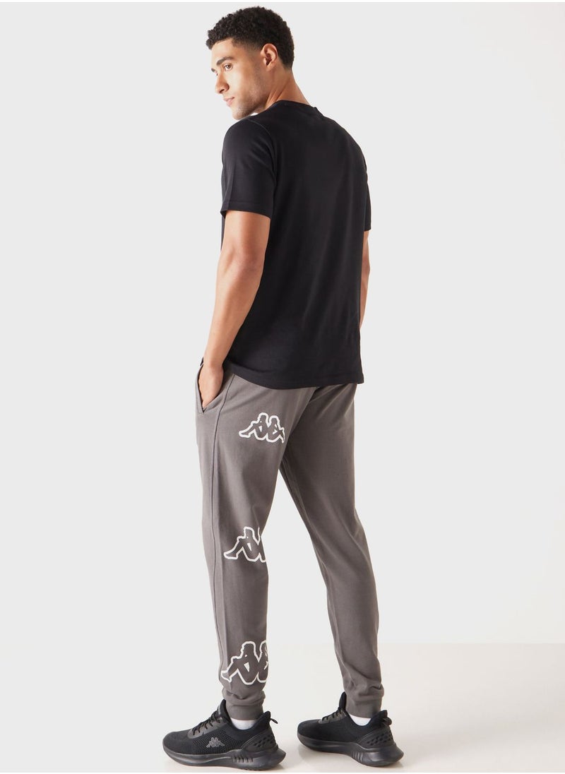 Kappa - Logo Print Sweatpants - Image 1
