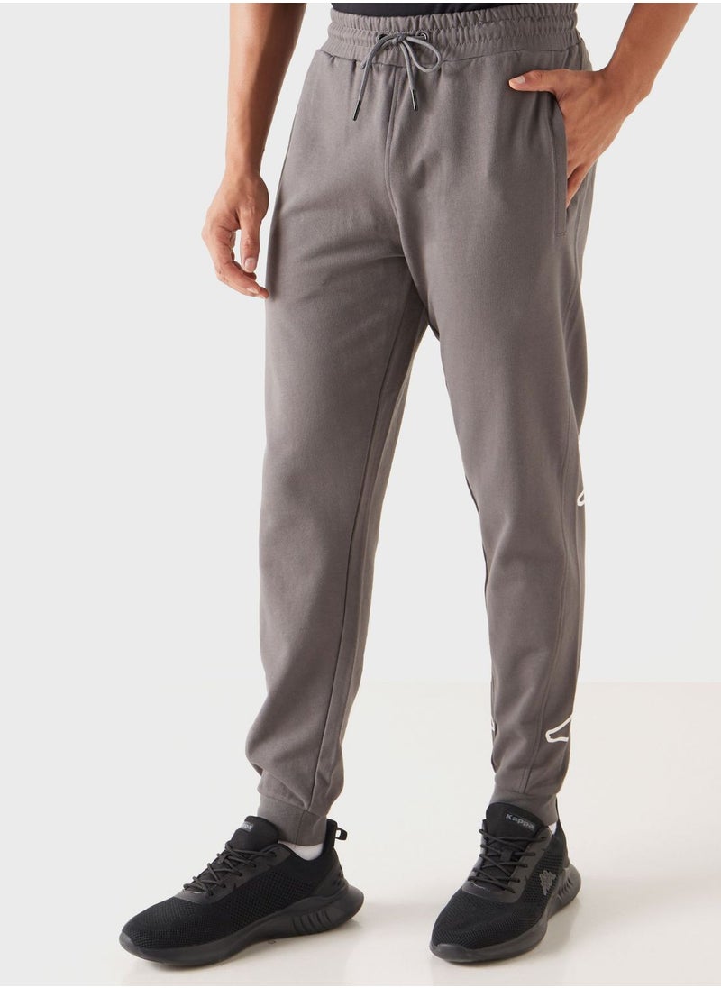 Kappa - Logo Print Sweatpants - Image 1