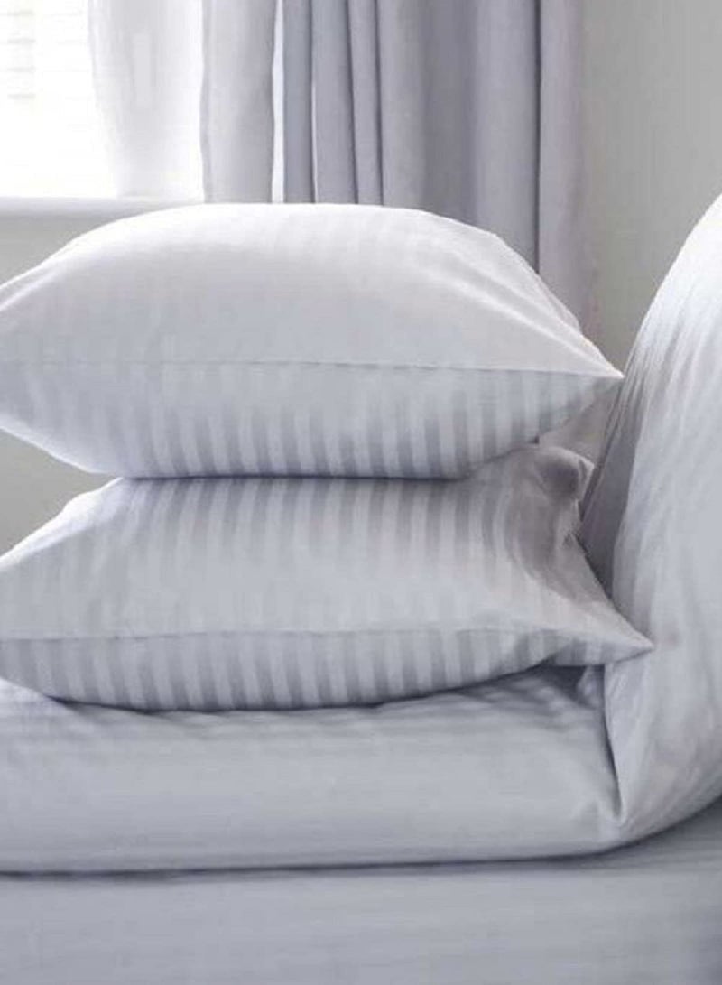 Habitat Rectangular 17x27 Inches Pillow, Set of 2, Bed Ian Pillows for Sleeping 2 Pack, Standard Size Pillows, Top-end Microfiber Cover for Side Stomach Back Sleepers-White - Image 1