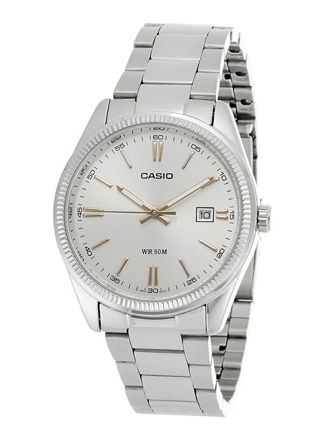 CASIO Men Stainless Steel Digital Quartz Watch MTP-1302D-7A2VDF - Image 1