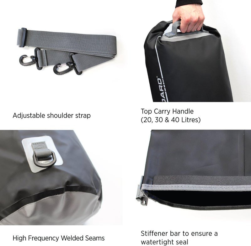 Overboard Waterproof Dry Tube Bag - 5 Liters, Red - Image 2