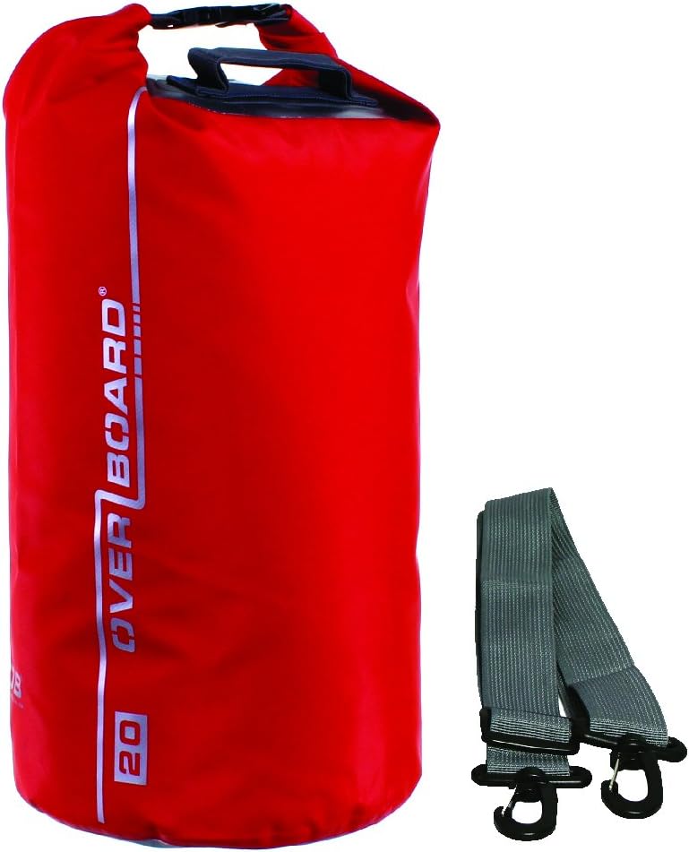 Overboard Waterproof Dry Tube Bag - 5 Liters, Red - Image 1