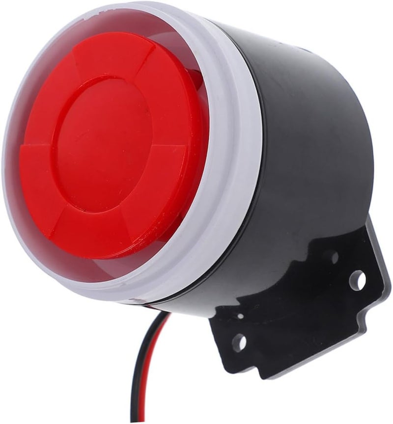 POPETPOP 2pcs Mini Security Alarm Siren Loud Sound Anti Theft Alarm Compact Design for Easy Installation - Image 3