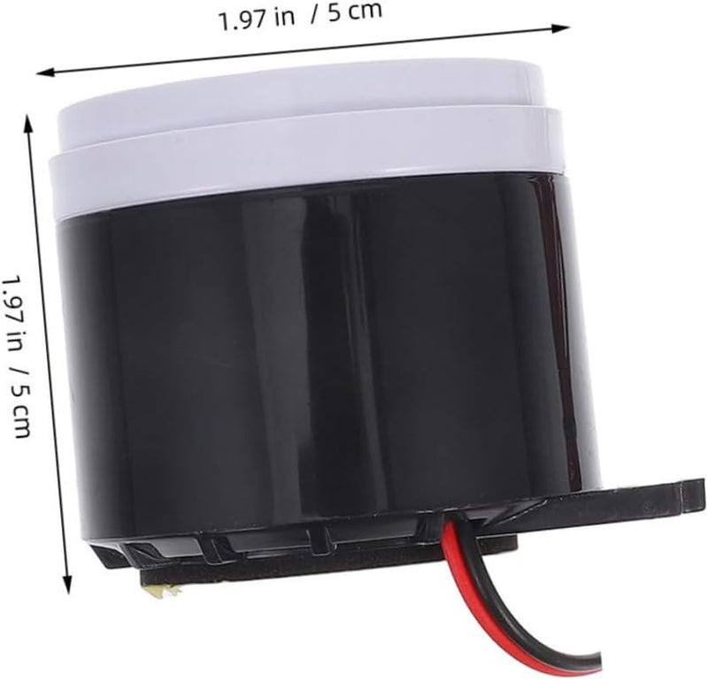 POPETPOP 2pcs Mini Security Alarm Siren Loud Sound Anti Theft Alarm Compact Design for Easy Installation - Image 2