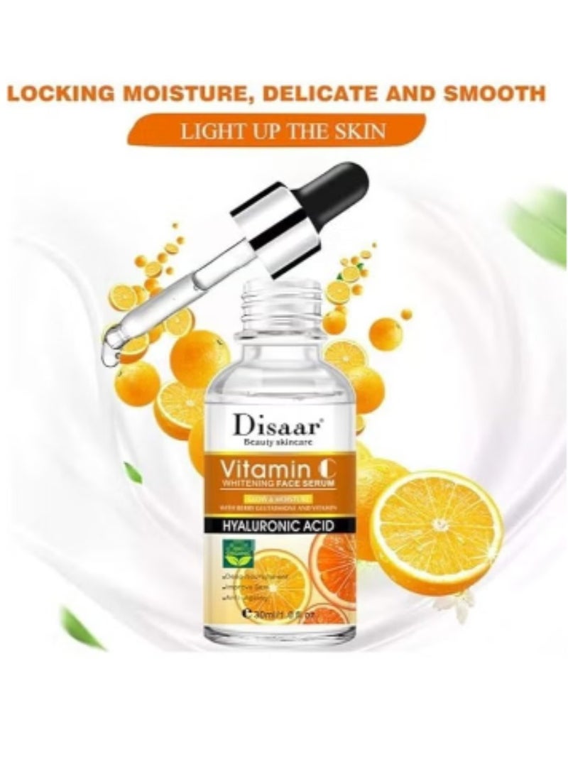 Disaar Vit C Hyaluronic Acid Serum (30ml) - Hydrating & Dark Spot Corrector - Image 2