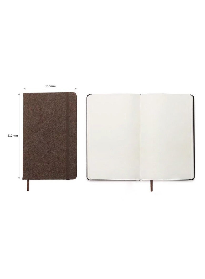 Generic [2-Pack]Coffee grounds cork notebook,Journal，90 Sheets/ 180 Pages 100GSM Thick Cream Paper,Writing,Travel,Business,Work & School,Journals for Writing Hardcover Journal Supplies for Work Note Taking  - Image 5