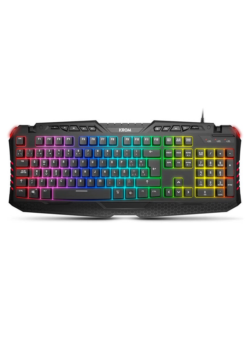 KROM KRITIC RGB Rainbow Gaming Kit - Image 3