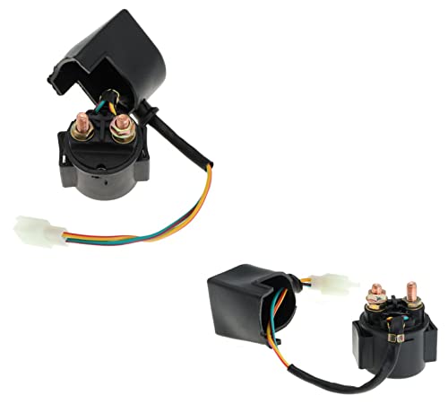 JomGorg Solenoid Starter Relay for 4 Stroke GY6 Engine 50cc 70cc 90cc 100cc 110cc 125cc 150cc 200cc 250cc for Honda for Can-am for Polaris for Suzuki for Arctic ATV Quad Scooter Go Kart Chopper Dirt Bike - Image 4