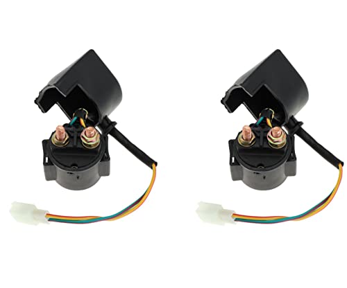 JomGorg Solenoid Starter Relay for 4 Stroke GY6 Engine 50cc 70cc 90cc 100cc 110cc 125cc 150cc 200cc 250cc for Honda for Can-am for Polaris for Suzuki for Arctic ATV Quad Scooter Go Kart Chopper Dirt Bike - Image 5