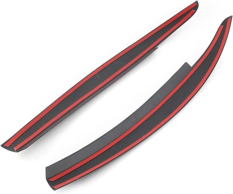 DEMULAX Glossy Black Headlight Eyebrow Trim for VW Scirocco - Image 4