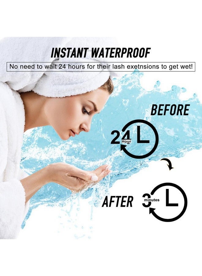 EMEDA Lash Bonder for Eyelash Extensions, Not Glue, Glue Accelerator for lash Extensions, Sealer Adhesive, Speed up Glue Drying Time,Add Glue Elasticity,Lock in Glue Fume(15ml Super Bonder Sealant) - Image 5