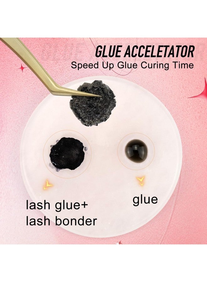 EMEDA Lash Bonder for Eyelash Extensions, Not Glue, Glue Accelerator for lash Extensions, Sealer Adhesive, Speed up Glue Drying Time,Add Glue Elasticity,Lock in Glue Fume(15ml Super Bonder Sealant) - Image 3
