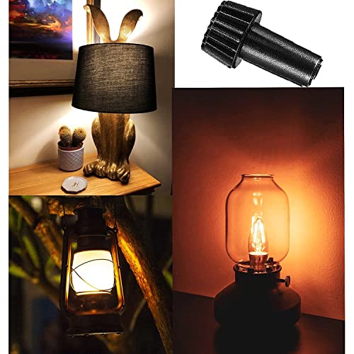 Maartla 6PCS 3 Assorted Size E26 Lamp Turn Knob On/Off Replacement, Light Lamp Turn Switch Knobs Socket Knob (6PCS-20MM+35MM+50MM) - Image 5