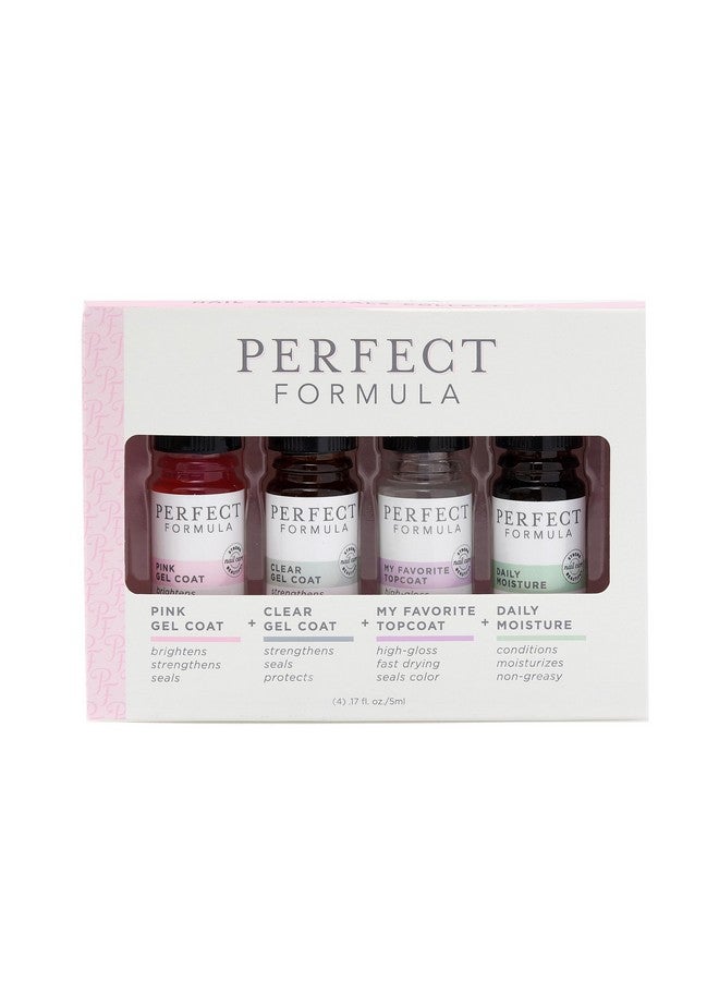 Perfect Formula Nail Collection The Perfect Keratin Nail Treatment Manicure A Suit Of Armor For Your Nails 4 Pieces. - Image 1