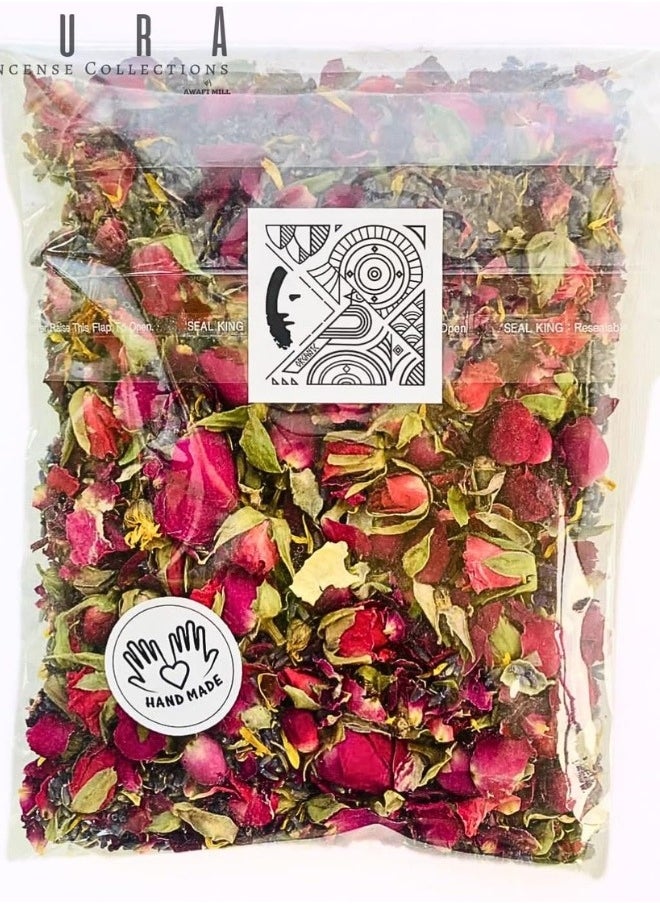 Awafi Mill Biodegradable Petal Confetti for Wedding Party(10 People Confetti (10 sachets  and 10 Cone Papers))  - Image 2