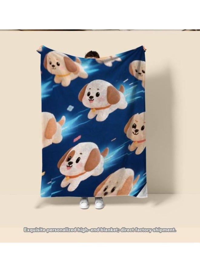 general Baby and children's cartoon flannel thin blanket (warm and comfortable, suitable for sleep, game use) 70cm*100cm - Image 4