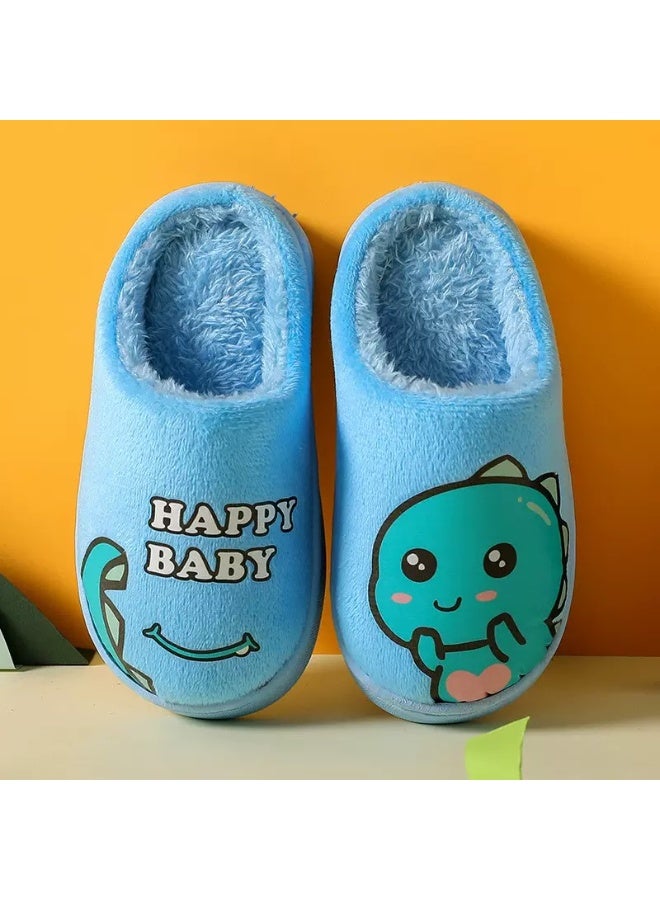 Kids Slippers Household Slippers For Girls and Boys Warm Winter Indoor Sippers For Toddler