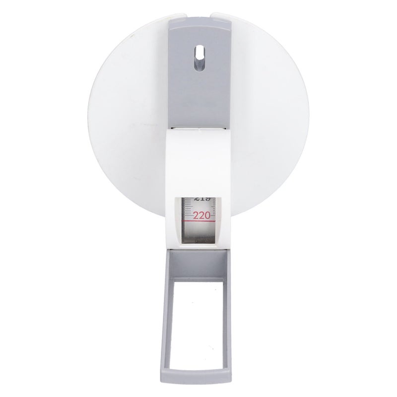 2.2 Meter Wall Mounted Height Meter Growth Ruler with Wall Plate ABS Compact Measuring Tape - Image 1