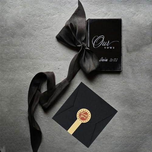 WEWILUCK Small Black Boxes for Gifts 10 PCS Gift Box with Stickers for Thanksgiving Anniversaries Party Birthday Graduations and More475 x 475 x 353 - Image 3