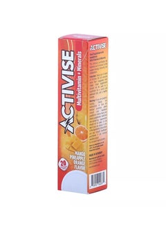 Activise Activise Multivitamins + Minerals Effervescent Tab 20's  - Image 1