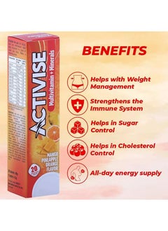 Activise Activise Multivitamins + Minerals Effervescent Tab 20's  - Image 3