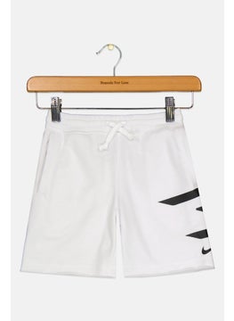 Toddlers Boy Sportswear Fit Running Short, White