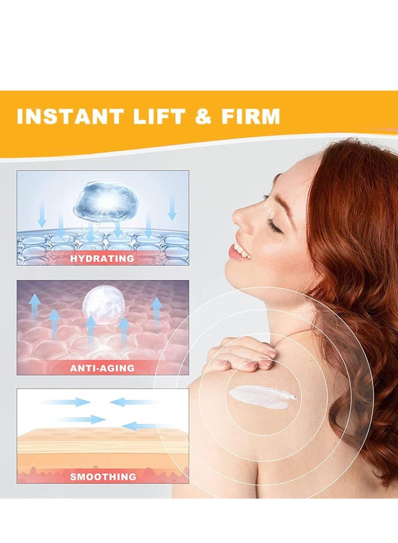 مانوكا كريم العسل للوجه ، مرطب عسل مانوكا ، شد وترطيب ، يزيد من مرونة الجلد غسول مرطب 2 في 1 للبشرة الجافة والتجاعيد والبشرة المتضررة من أشعة الشمس والوجه والجسم والرقبة 100 مل - Image 5