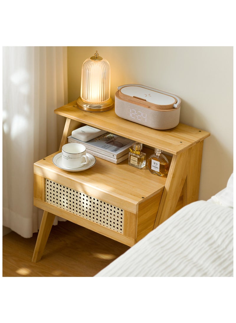 HXDream Bedside Table,Night Stand,Nightstand with Drawer,Suitable for study, living room, bedroom  - Image 1