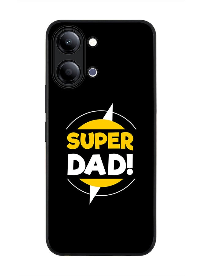 Stylizedd For vivo Y21 / Y11 Case,Slim fit Camera Protection, Shockproof Thin Phone cover  - Super Dad - Image 1