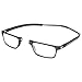 Clic Tube ExecutiveClic Magnetic Reading Glasses for Men or Women Computer Readers Tube Executive Matte Grey 150 Magnification - Image 1