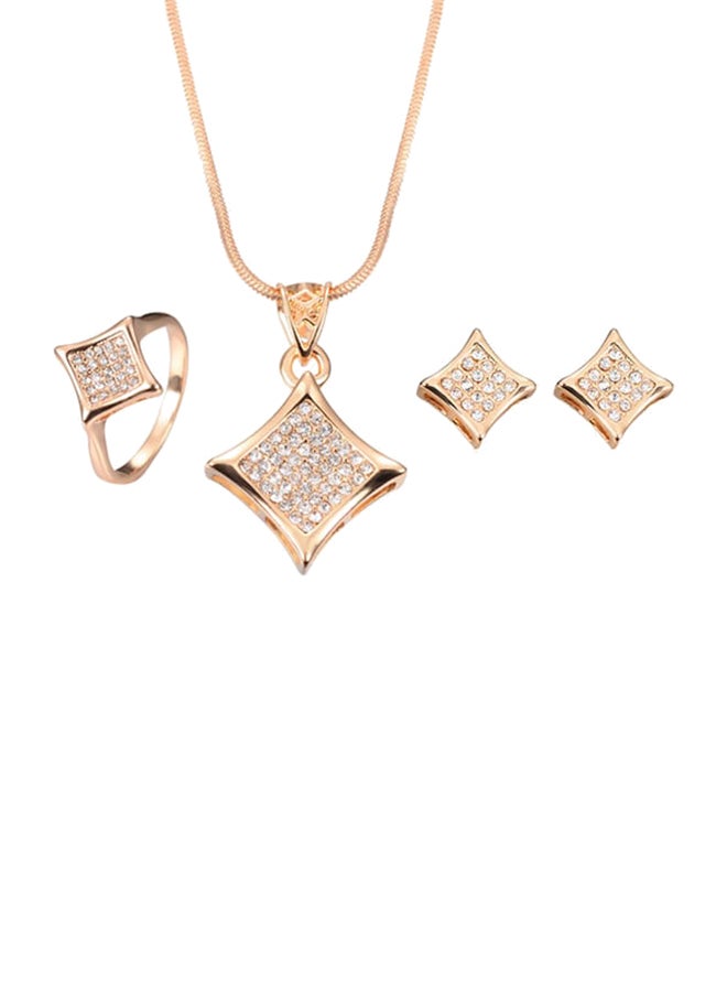 بيوينتي طقم مجوهرات مصنوع بتصميم جذاب - Image 1