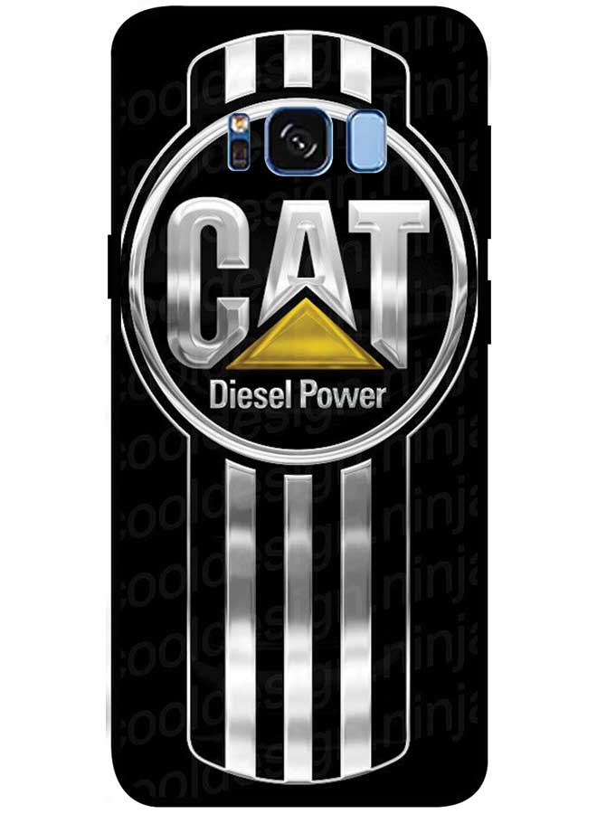 Protective Case Cover For Samsung Galaxy S8 Smart Series Printed Protective Case Cover for Samsung Galaxy S8 Cat Diesel Power