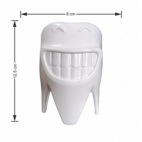 Ab Sab® Doctor Dental Teeth Shape Pen Pencil Holder Stand for Desk and offices Tables - Image 2
