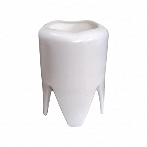 Ab Sab® Doctor Dental Teeth Shape Pen Pencil Holder Stand for Desk and offices Tables - Image 3