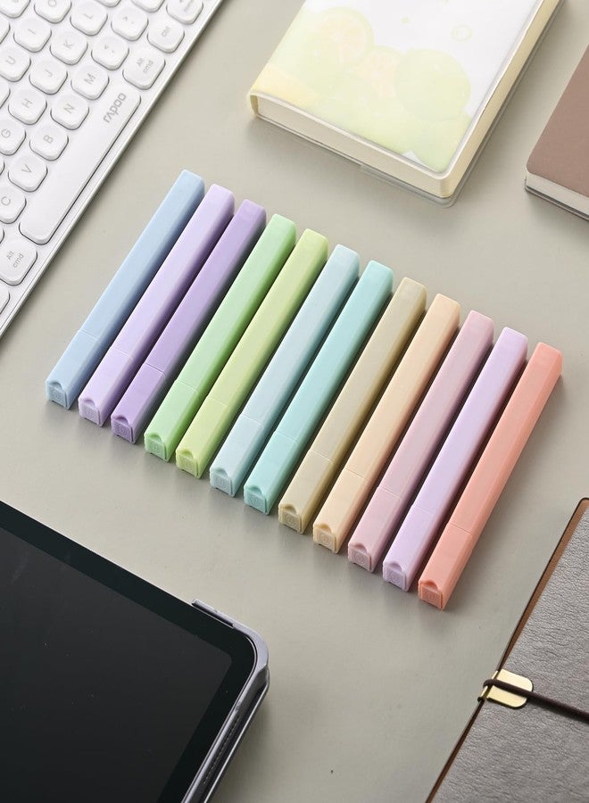 konket- Aesthetic Bible Highlighters No Bleed, Cute Pastel Highlighters, 12 pcs Chisel Tip - Image 4