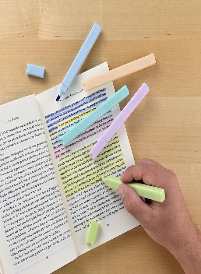 konket- Aesthetic Bible Highlighters No Bleed, Cute Pastel Highlighters, 12 pcs Chisel Tip - Image 5