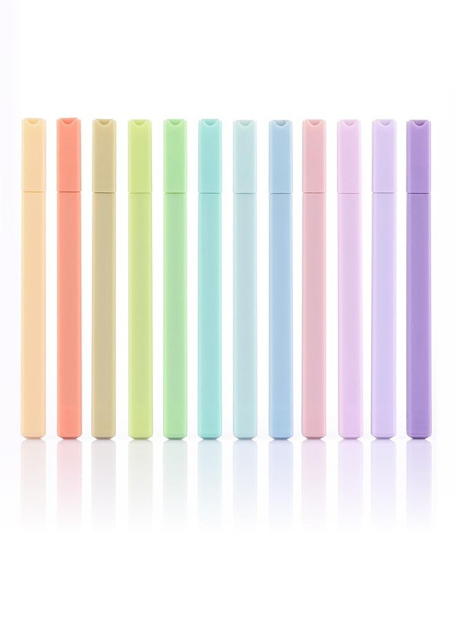 konket- Aesthetic Bible Highlighters No Bleed, Cute Pastel Highlighters, 12 pcs Chisel Tip - Image 1