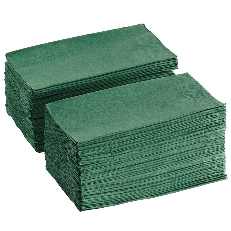 Perfectware - PW-2 Ply Dinner Napkin Hunter Green- 125 2 Ply Hunter Green Dinner Napkins - Pack of 125ct - Image 2