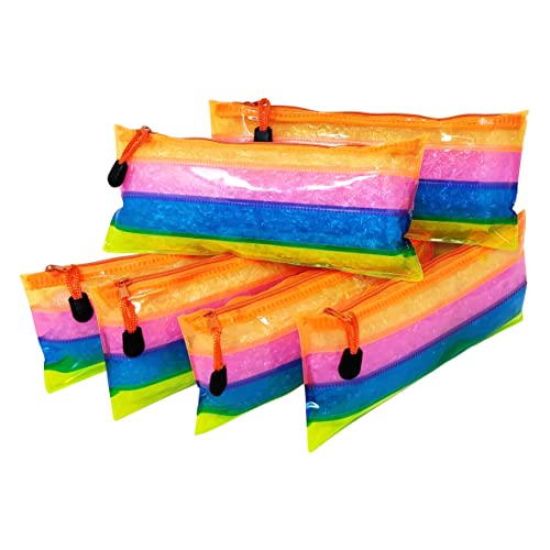 Parteet New Multicolor Plastic Pouches - Return Gift For Kids(Pack of 6) - Image 1
