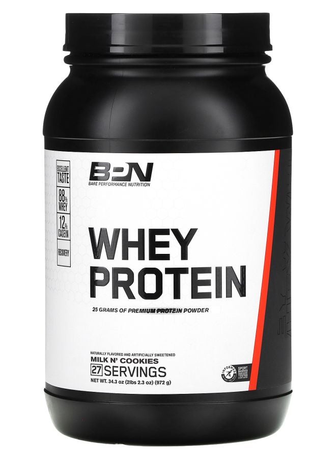 Bare Performance Nutrition Whey Protein Milk N' Cookies 2 lbs 2.3 oz (972 g)